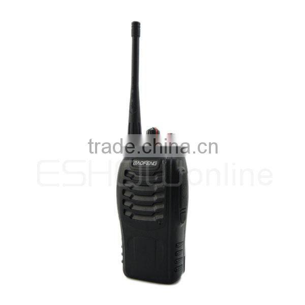 original cheap Black Baofeng Walkie Talkie Single Frequency Single Band UHF 5W 16CH Portable Two-Way Radio BF-888S