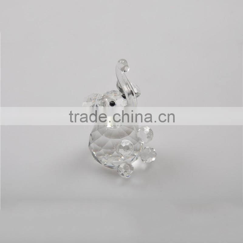 high quality cheap price animal sculpture crystal craft gift