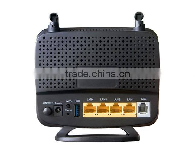 Best 300Mbps adsl modem router with 1RJ11 port 4 RJ45 ports
