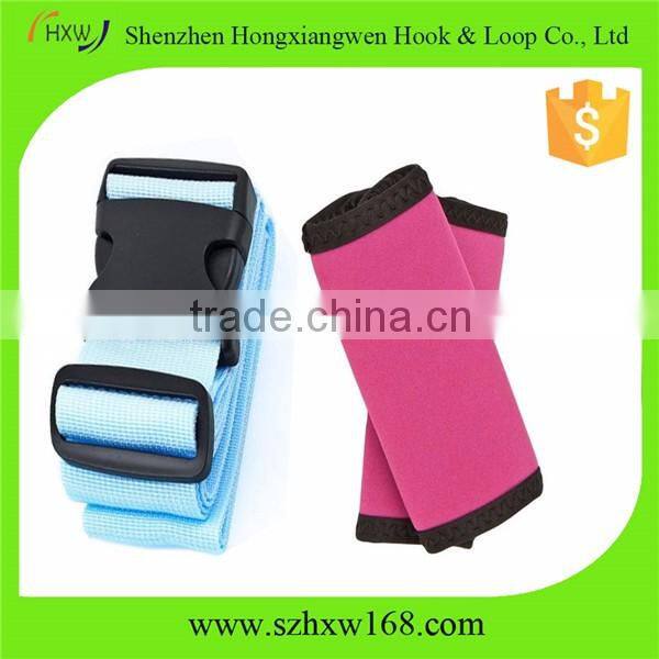 handle wrap and custom made luggage strap