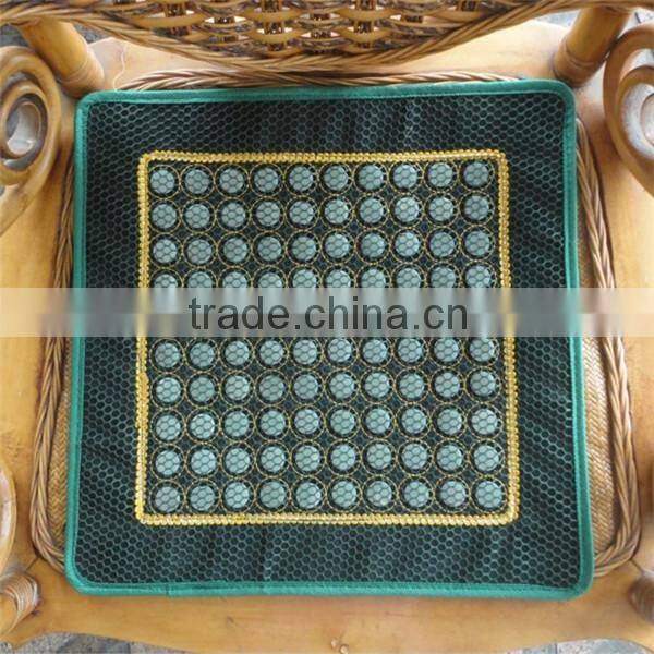 Newest model Portable infrared blood circulation Jade massage cushion