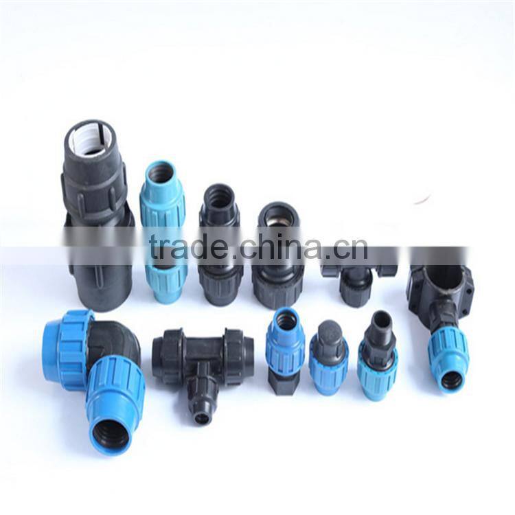 Hot selling greenhouse drip irrigation pipe fitting with good price