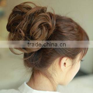 Chignon Hair Pieces Bun Cheap Synthetic Curly Extension