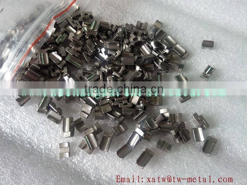 Ti6AL4V titanium bicycle cable stops titanium cable guide stops for bike