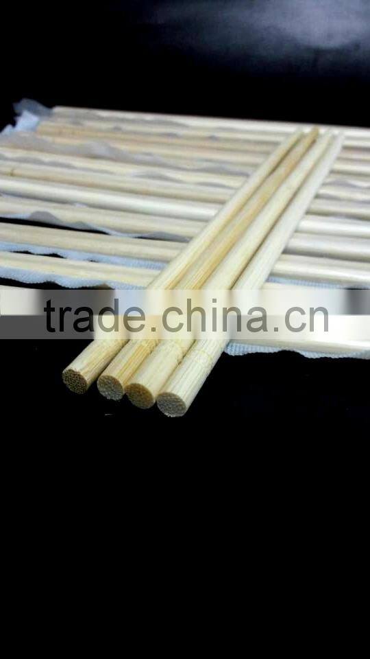 Bamboo chopstick with plastic wrapper in bulk
