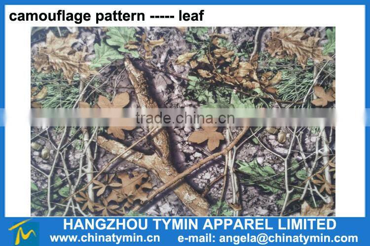 unisex camouflage hunting jacket and pants hunting suit