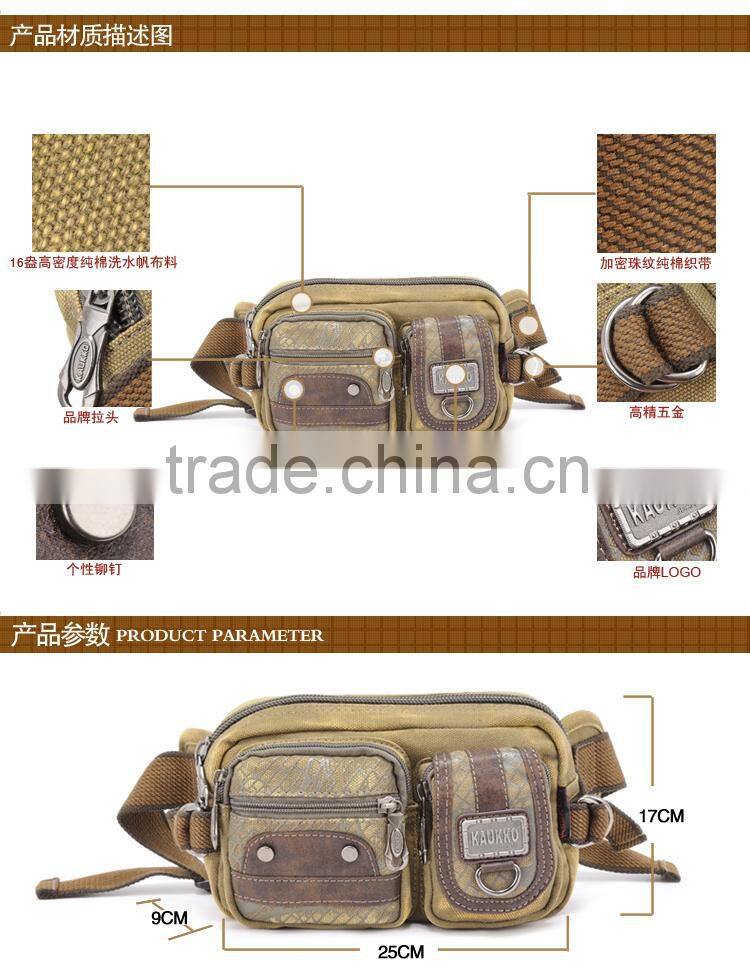 Waist Bag Man Old Retro Bag Running Belt Bags Assessed Supplier