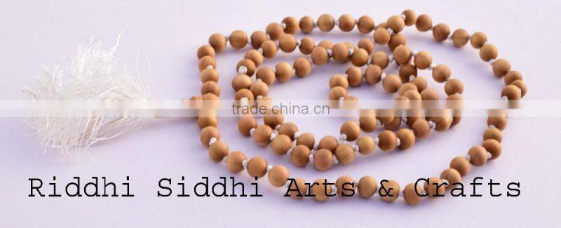 natural buddhist prayer bead loose/loose beads/sandalwood japa mala