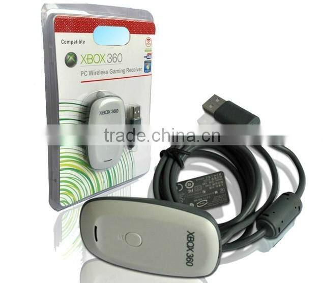 PC Controller Gaming Receiver For Microsoft Xbox 360 Wireless Controller Retail