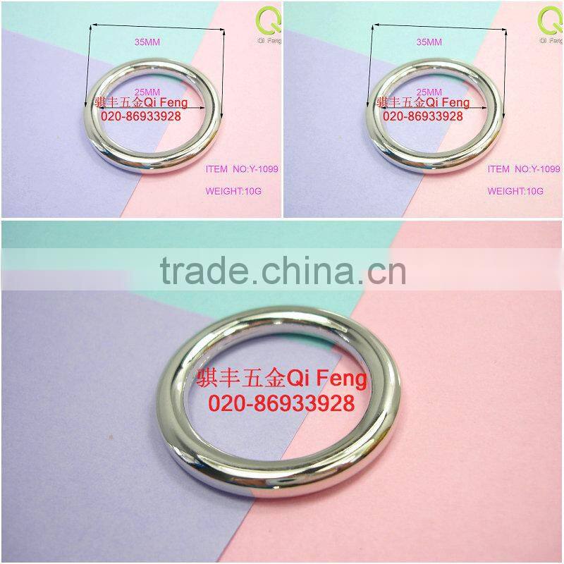 1 inch o ring ,metal o ring for handbag q-0889