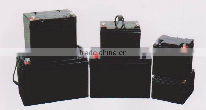 12v24ah deep cycle lead acid electric scooter battery