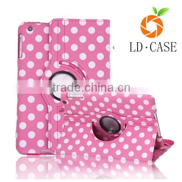 Universal Stand Leather Tablet PC Case Cover with Fashional Printing for ipad mini