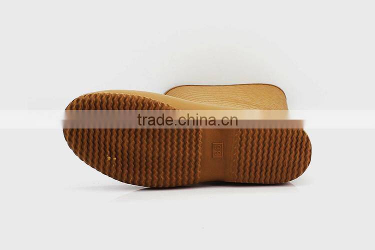 NEWEST DESIGN COLORFUL WATERPROOF LADIES RUBBER RAIN BOOT