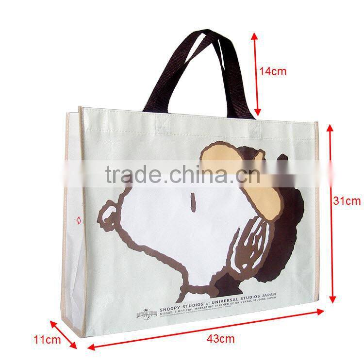 cute snoopy shoulder bags / non woven shoulder bags / shoulder bags