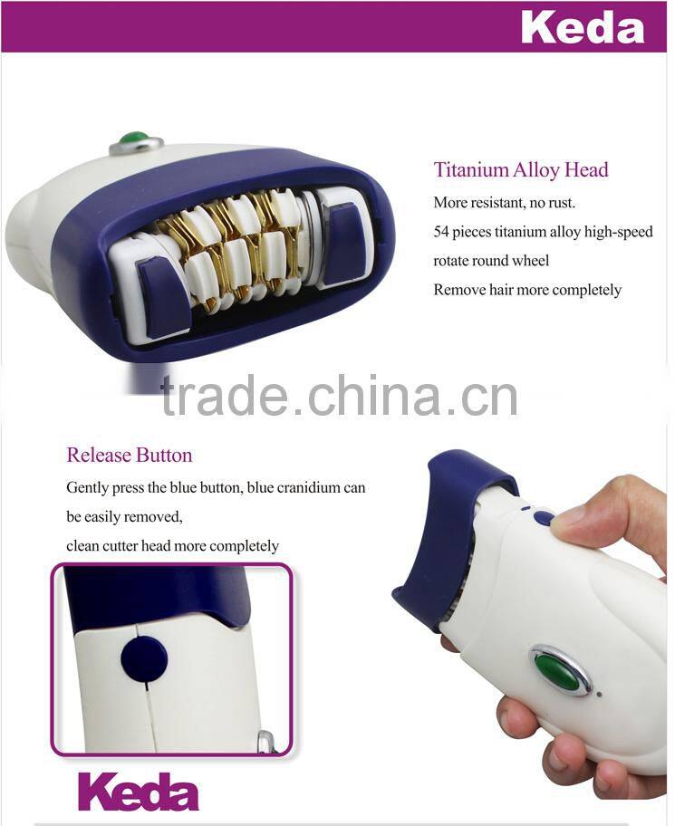 Blue Rechargeable Bikini Epilator