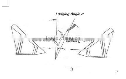 mini corn rice wheat combine harvester