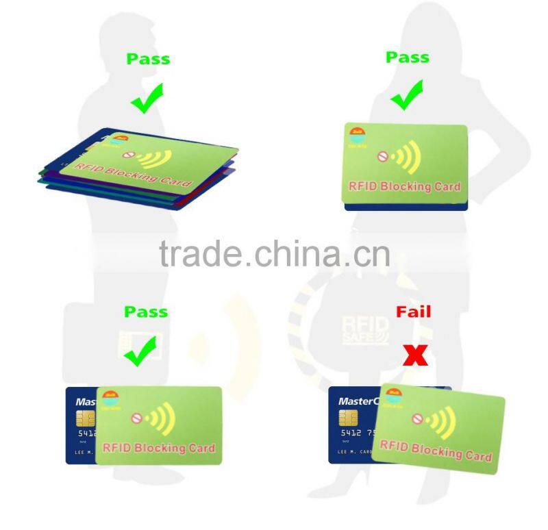 RFID Blocking Shielding Guard Cards