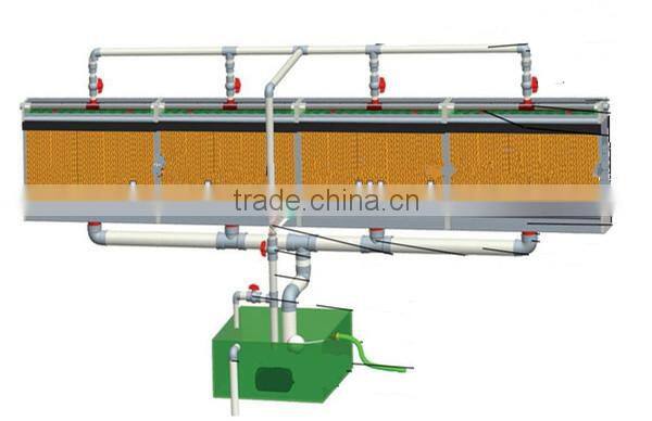 Huabo environment controlled chicken poultry raising equipment