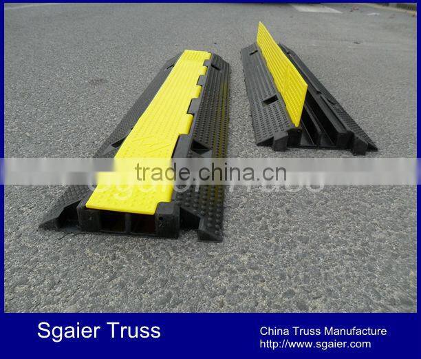 Hot Sale Outdoor Five ways Cable cover Natural Rubber Cable Bridge