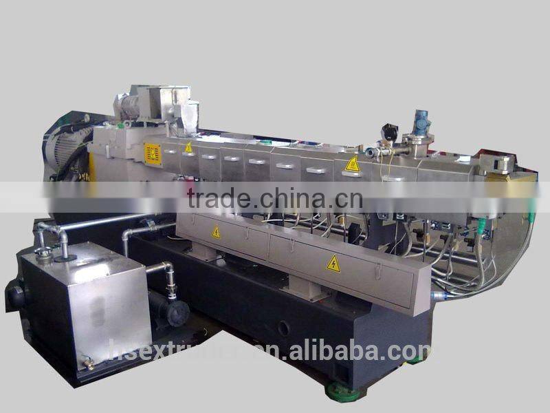Haisi Cold Feed Rubber Twin Screw Extruder Machine With High Output