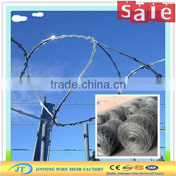 widely used CBT-65 galvanized razor barbed wire on sales have in store