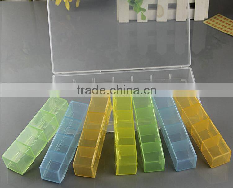 28 Days Monthly Pill Box Organizer with AM/PM Night Reminder