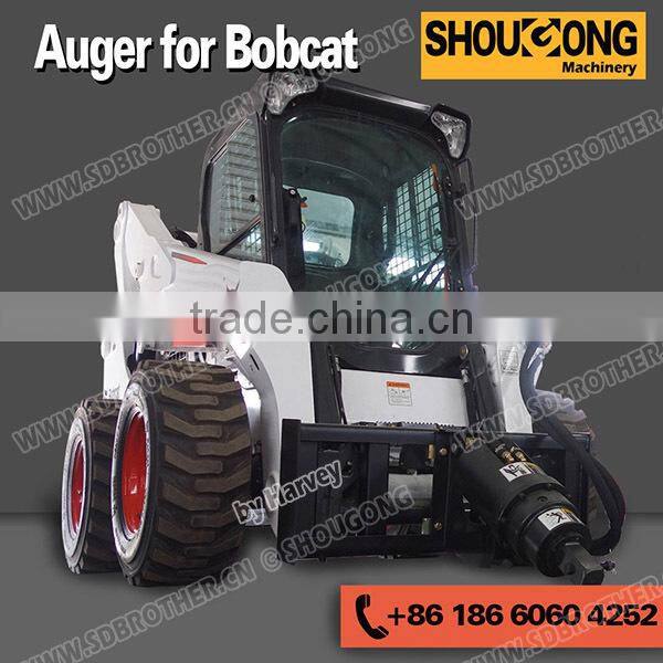 Hydraulic Auger for excavator, compact excavator attachment auger