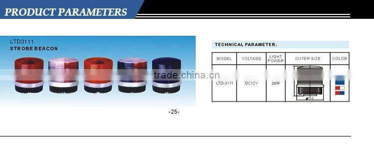 LED Rotating Beacon, Strobe Beacon Light / Police Warning Light / Emergency Vehicle led lights