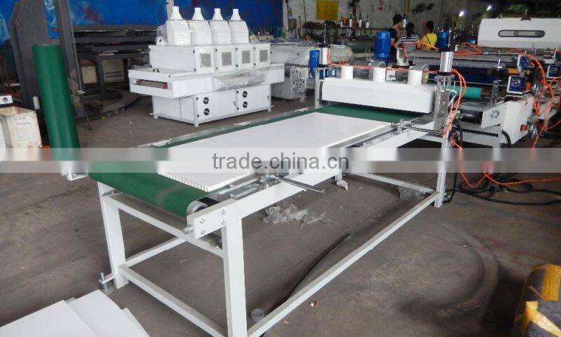 two color PVC ceiling printing machine