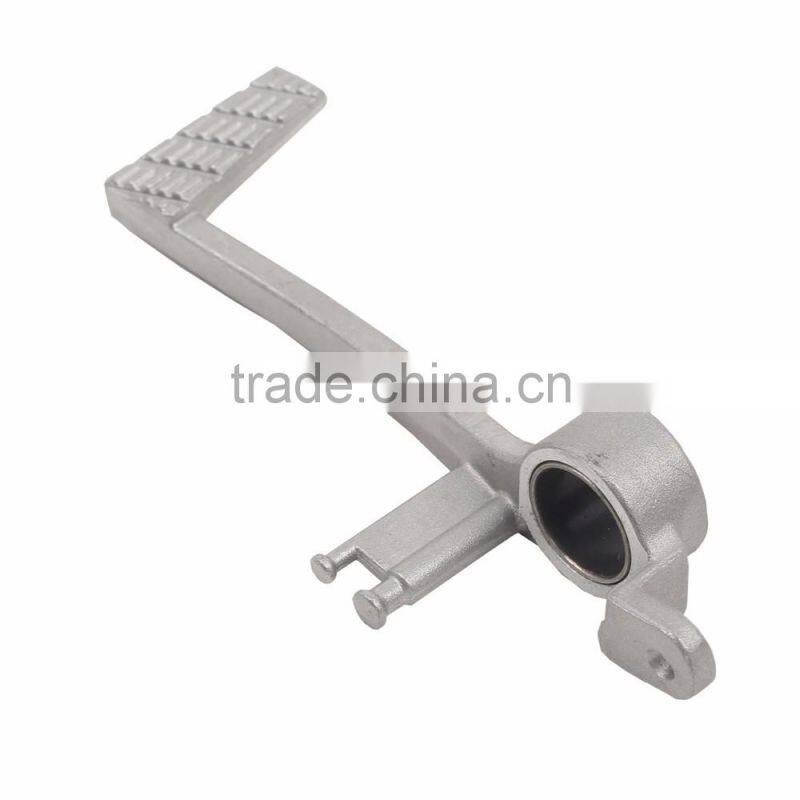 Silver Folding Rear Brake Foot Pedal For Suzuki GSXR1000 GSX-R1000 2005-2014 06