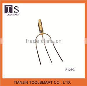 carbon fork garden steel forged fork hoe types wooden fork
