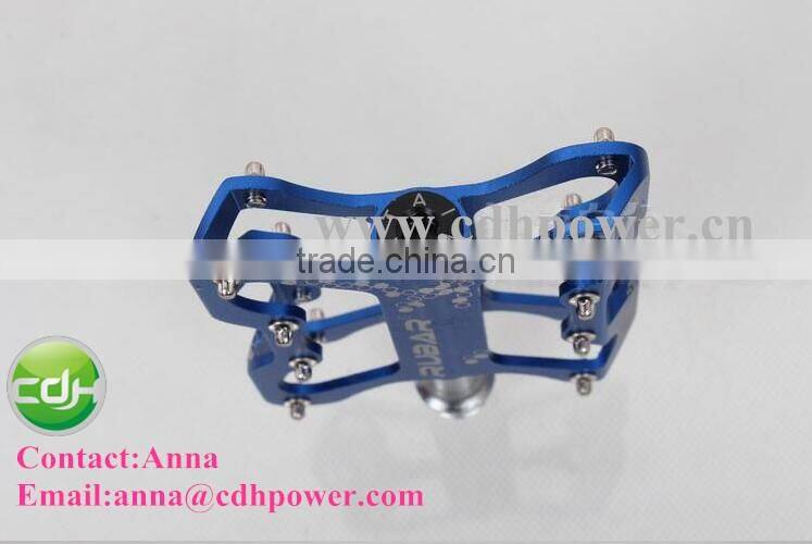 blue bike pedals/Aluminium pedals/good quality dedals