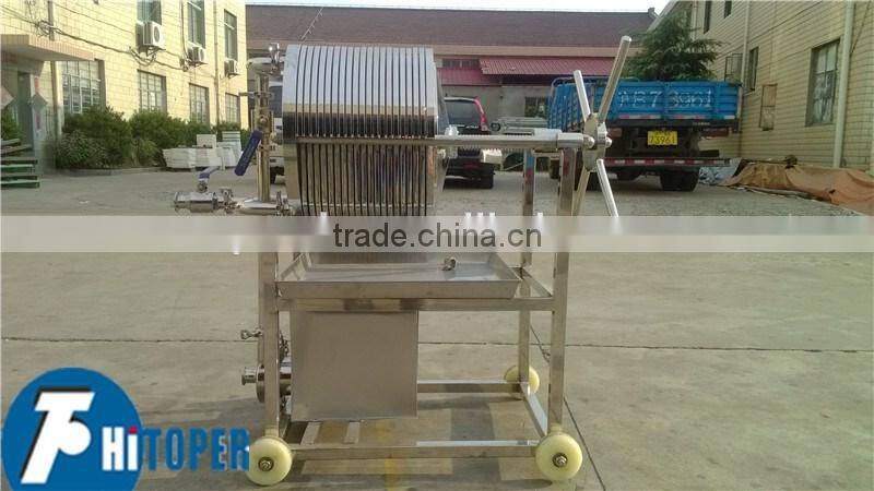 Food industry used separation sludge filter press, how to separate solid from liquid