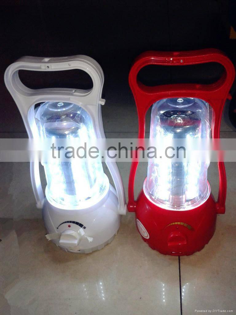 rechargeable solar powered LED Camping lamp