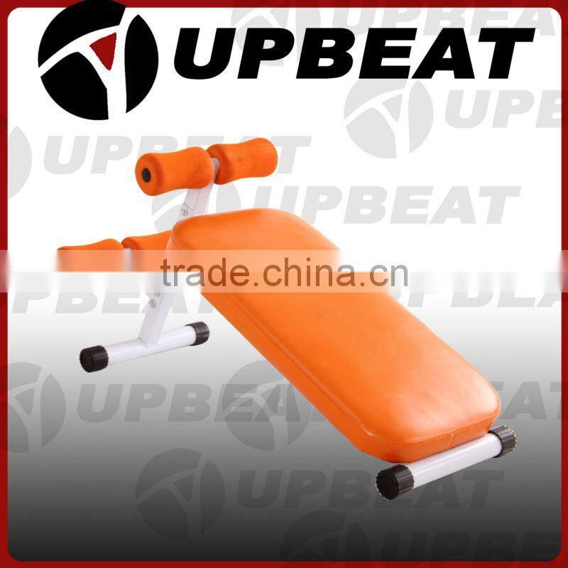 High-quality Sit-up Bench, Made of Steel Tube, Advanced PU and Sponge Seat Padded Cushion