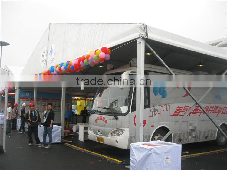 Factory price permanent frame structure canvas marquee events canopy garage for sale