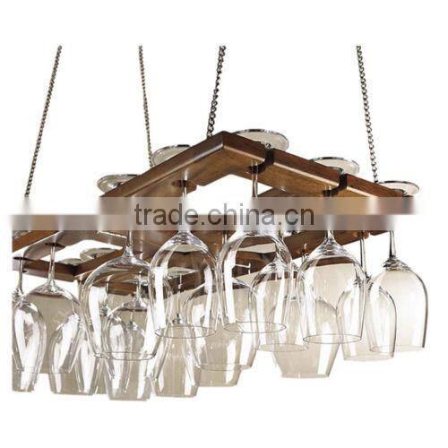 High Quality Chrome Under Stemware wall wine glass rack