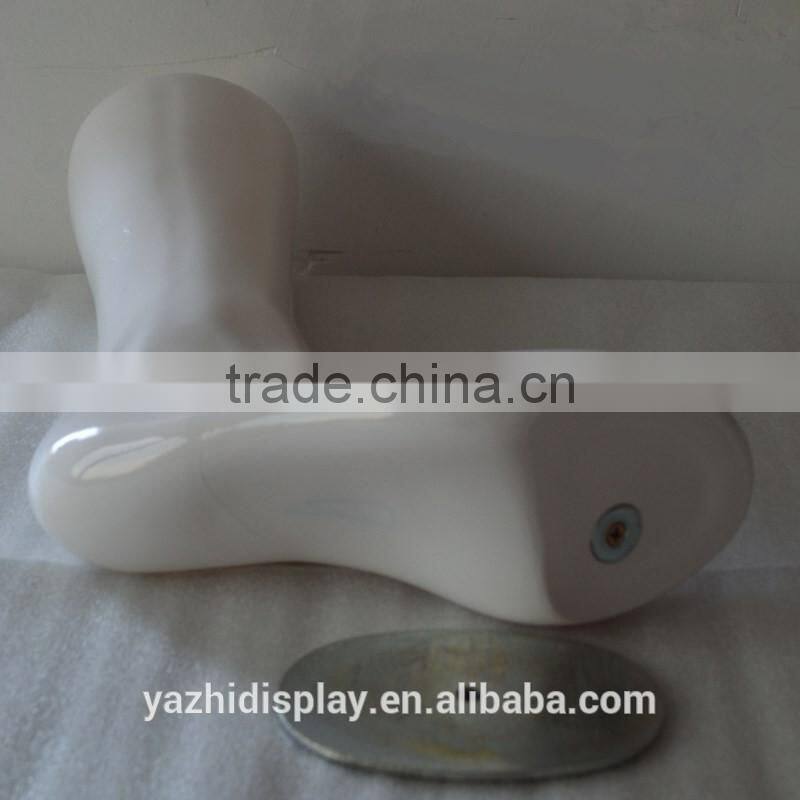 wholesale socks and stocking display plastic male foot mannequin for sale