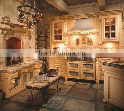Lattest Design Elegant Solid Wood American Style Kitchen Cabinet/Kitchen Furniture