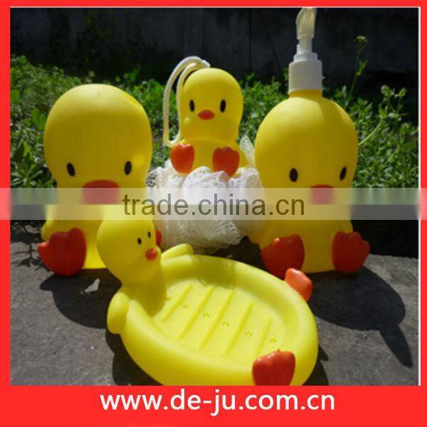 Shower Cartoon Set Bathroom Set Of 4 Pcs