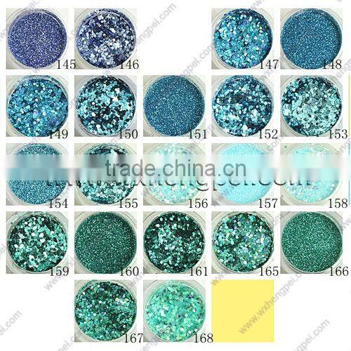 glitter powder/ gold and silver powder/ Silver glitter powder