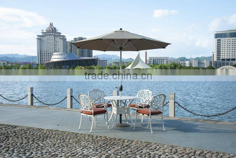 Sigma outdoor furniture cast aluminum garden dining set tables and chairs