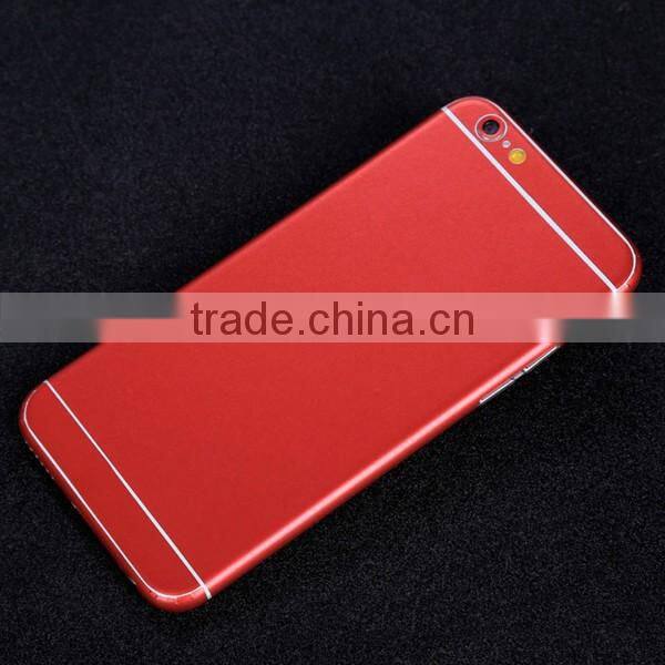 Metal film color film full body phone stickers for iPhone6 / 6s / plus