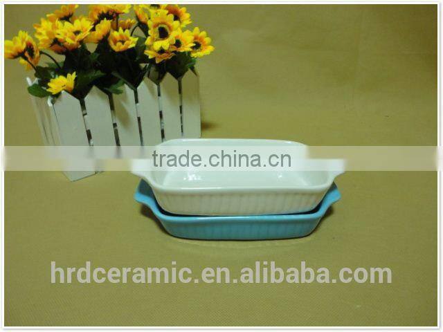 High temperature and heat resistant ceramic bakeware