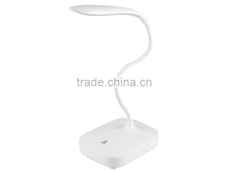 Fashion smart ultra bright flexible arm folding led desk lamp