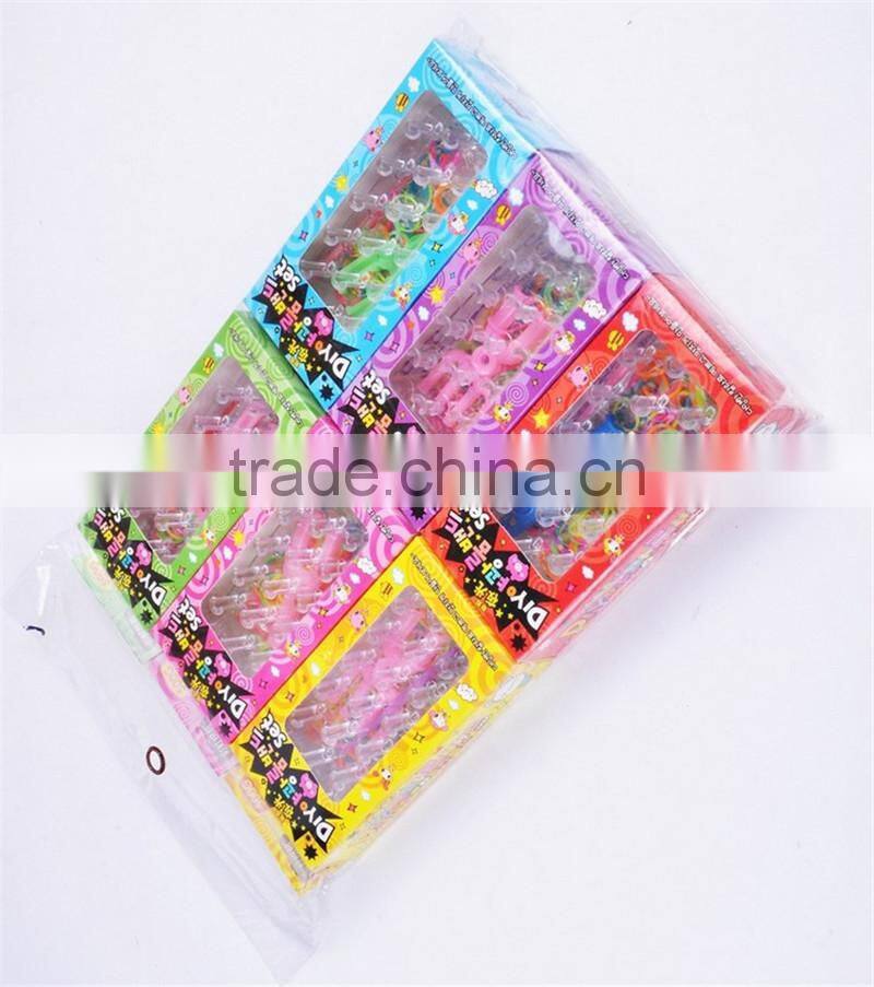 Hot Sales crazy wholesale rainnbow weaving diy loom bands sets