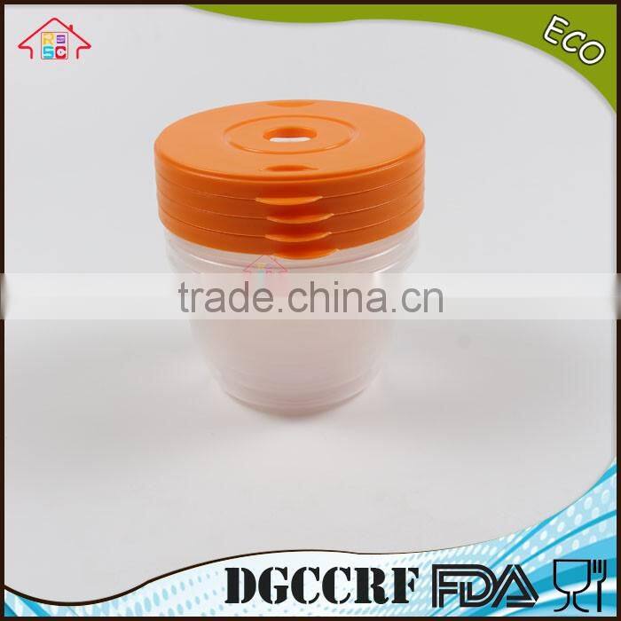 NBRSC 100% Food Grade Eco-friendly Food Storage Container 4 pcs Set of Conatiner Storage Set Container