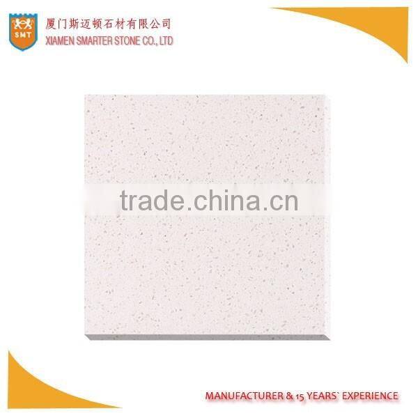 Brown Artificial Quartz Stone with Black Spot