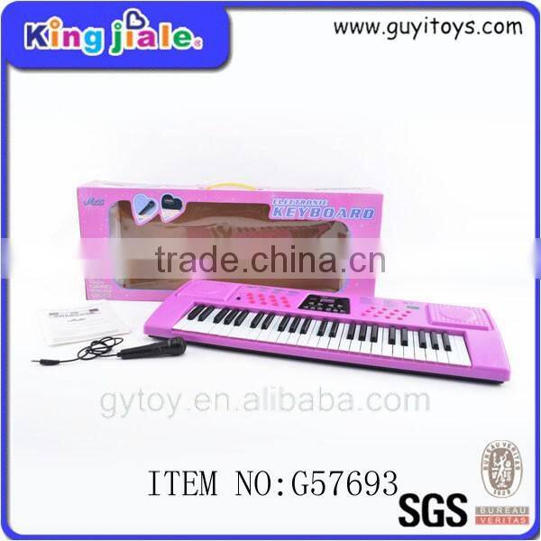 China wholesale kids 37 Keys wooden mini baby toy piano
