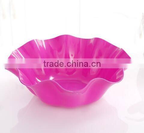 plastic colorful fruit tray fruit bowl snack tray nut bowl candy tray wholesale